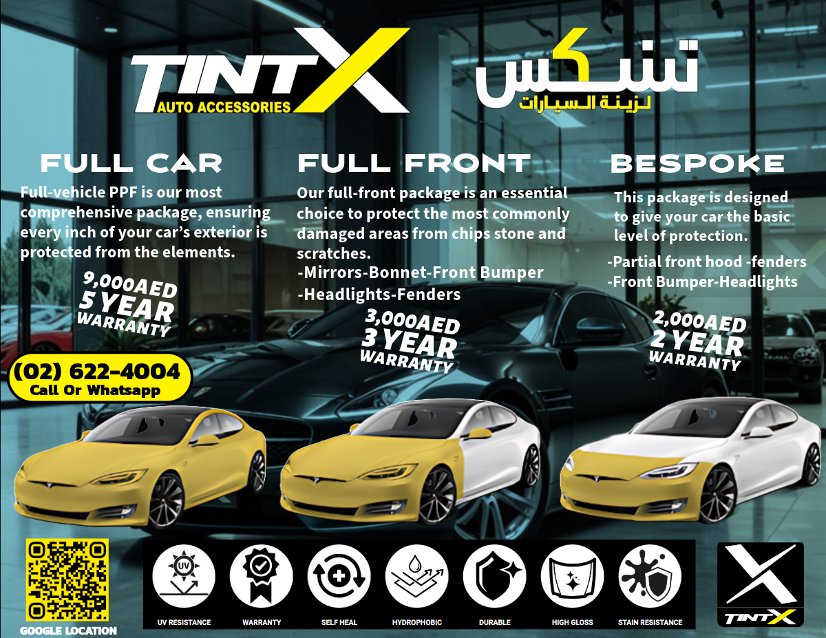 Professional Car Care Services in Abu Dhabi, UAE | Automotive Protection Services in Abu Dhabi, UAE