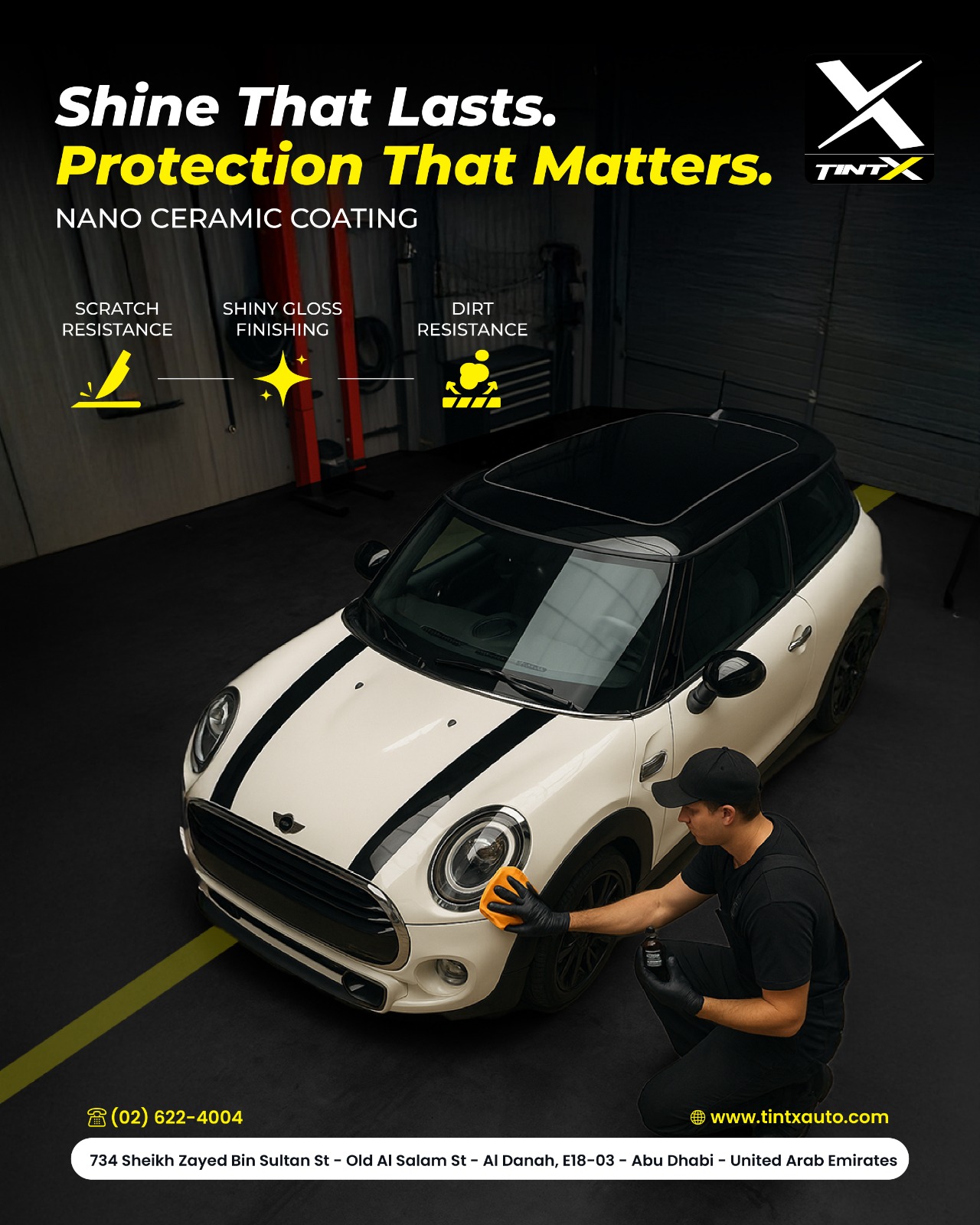 Paint Protection Film (PPF) in Abu Dhabi, UAE | PPF Coating Service in Abu Dhabi, UAE