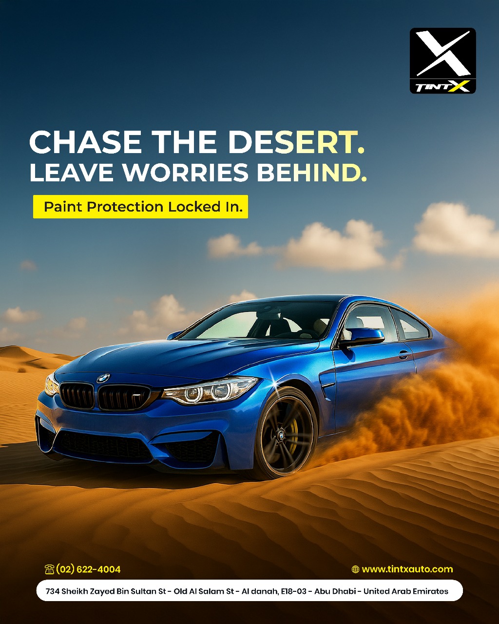 Paint Protection Film (PPF) in Abu Dhabi, UAE | PPF Coating Service in Abu Dhabi, UAE