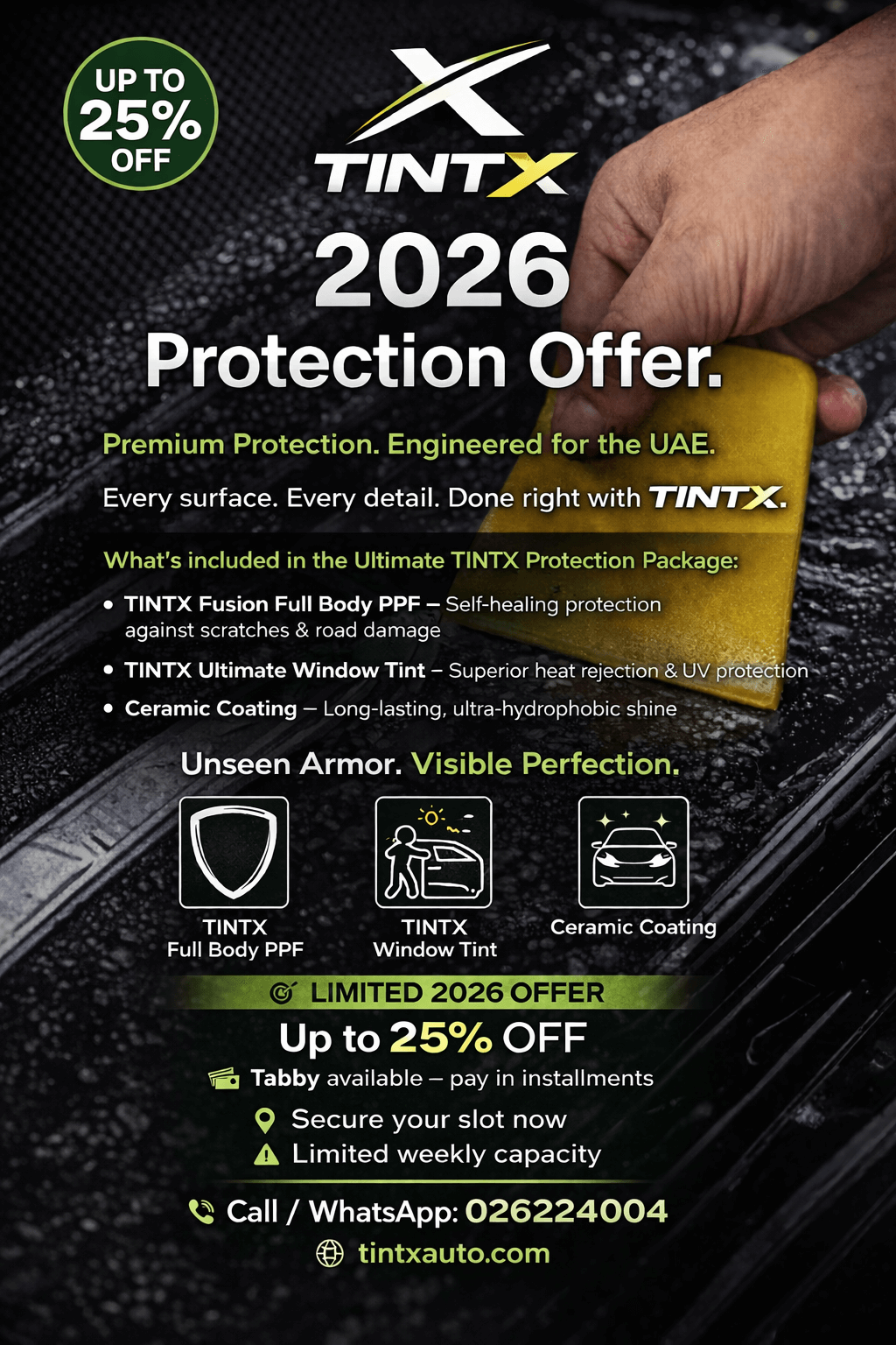 Car Window Tinting in Abu Dhabi, UAE | Car Tinting in Abu Dhabi, UAE